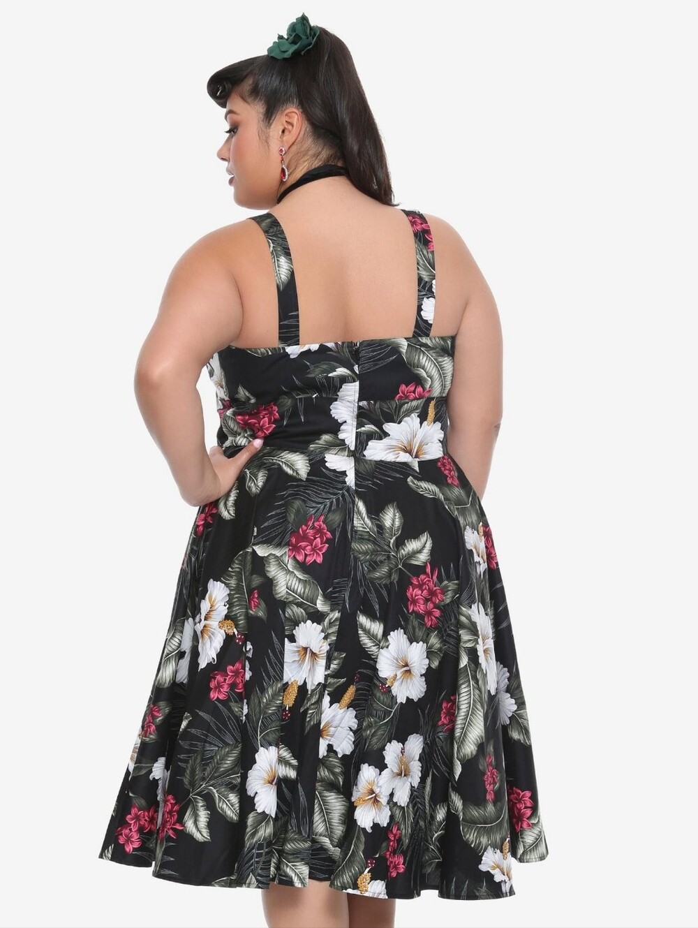 Hell Bunny X Hot Topic Tahiti 50's Dress 2X - Picture 6 of 14